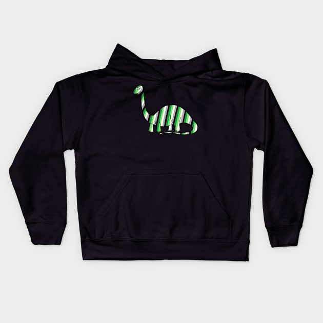 Aromantic Dinosaur Kids Hoodie by DrawMe